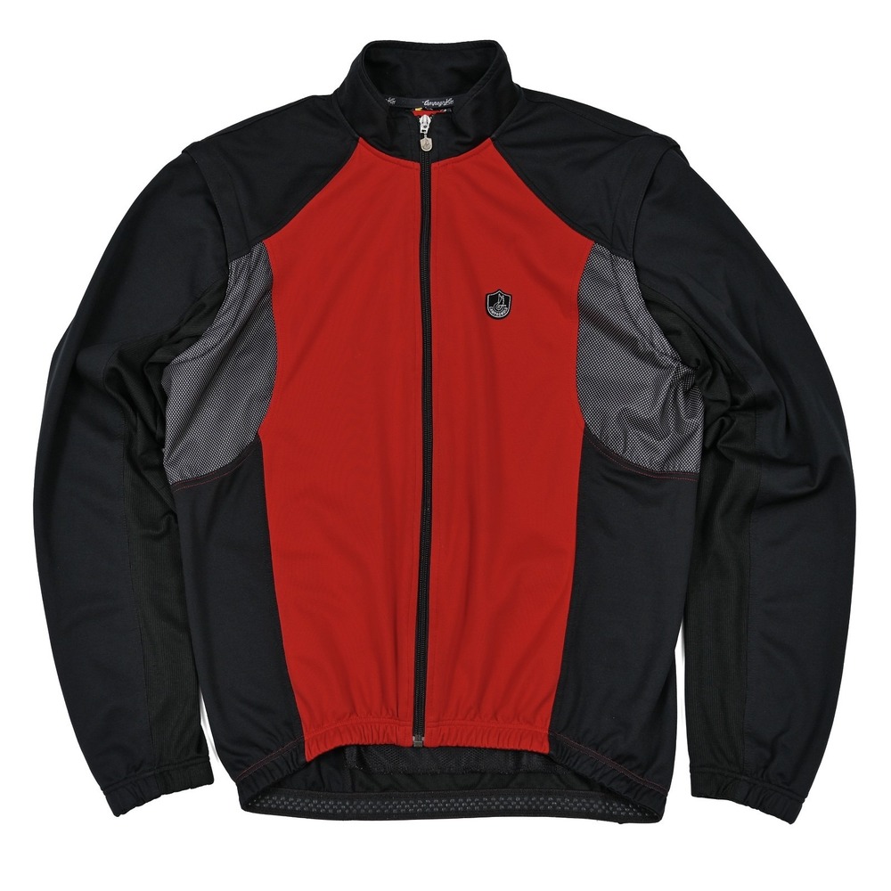Campagnolo Raytech Cycling Jacket Textran Longsleeve Bicycle Mens XL Zip Sleeves